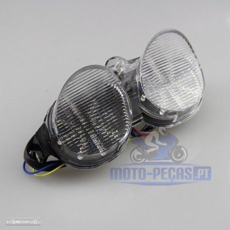 Farolim Yamaha yzf R6 em led com pisca incorporado - 3