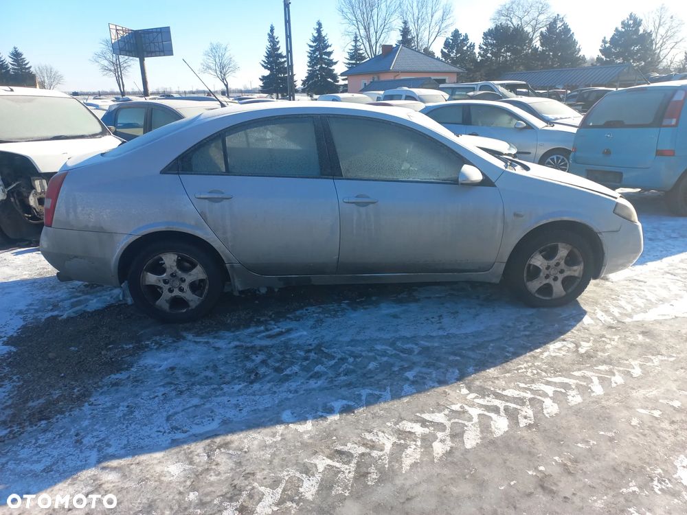 Nissan Primera P12 2.2 Dci sedan 02r KL0 wszystkie części maska zderzak lampa - 3