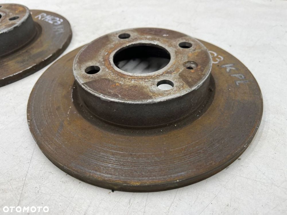 Tarcze hamulcowe Opel Tigra B TwinTop Corsa Combo 240mm Tarcza tył komplet - 4