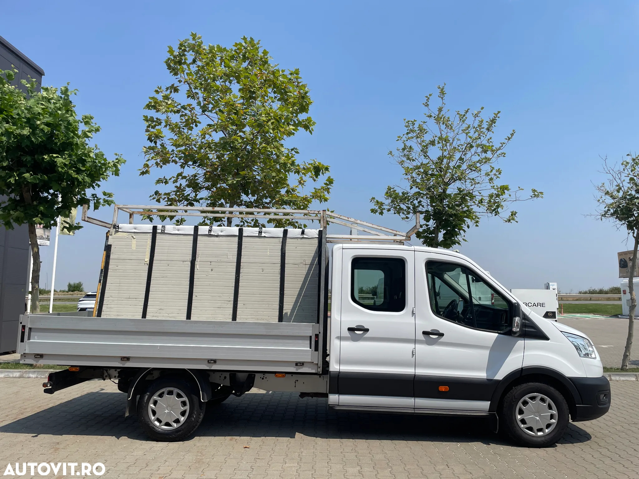Ford TRANSIT D-CAB 2.0 TDCi 130 CP 7 locuri Bena Aluminiu 3200Lx2200l - 8