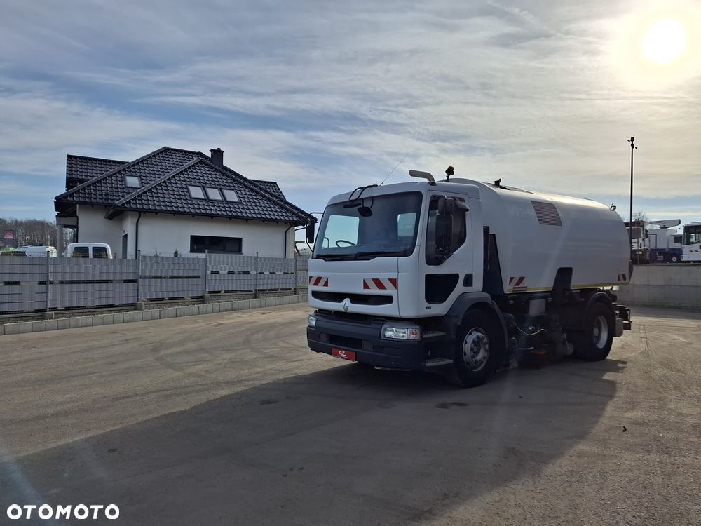 Renault Premium 260 Zamiatarka BUCHER Schorling Szczotki L/R 2 Silniki Karcher - 2