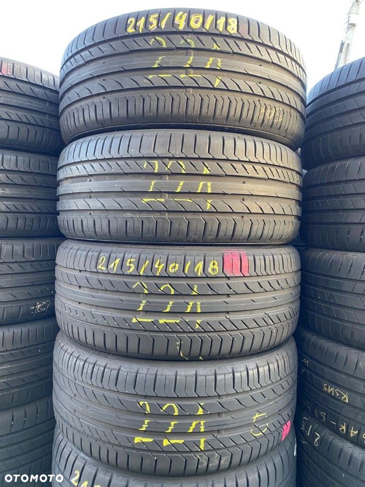 215/40/18 Continental Sport 5_6,6mm_4szt_(221) - 2