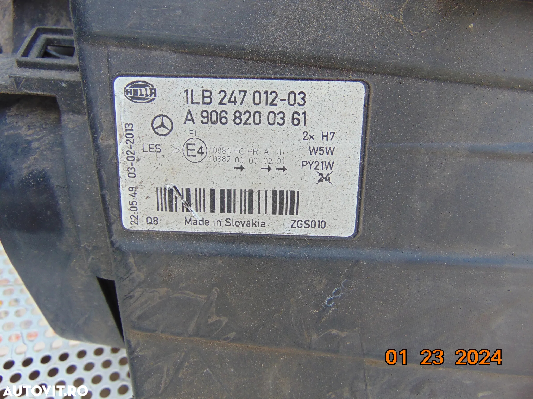 Far Mercedes Sprinter w906 2006-2013 faruri stanga dreapta sprinter w906 - 5
