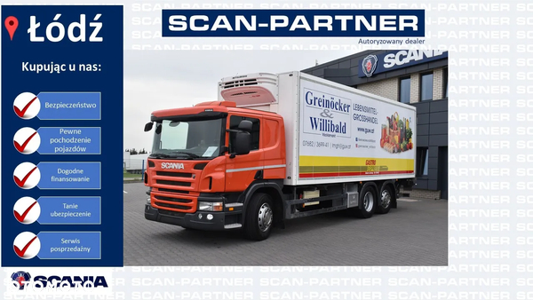Scania P410 !! ośka skrętna !! klima postojowa !!