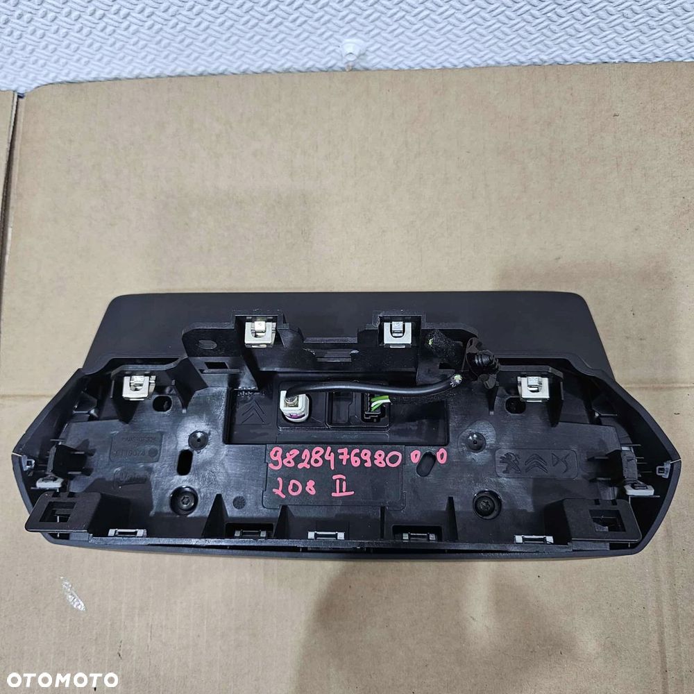peugeot 208 ii wyświetlacz monitor ekran nawigacji radia - 4