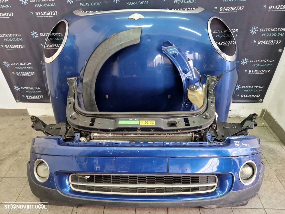 Frente completa usada MINI ONE COOPER R56 R55 R57 GASOLINA capot parachoques guardalamas oticas radiadores - 4