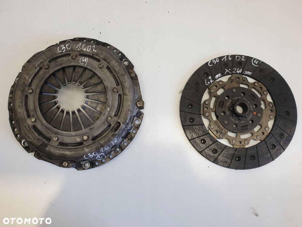 Volvo S40 II V50 1.6 D2 TARCZA DOCISK sprzęgło - 1