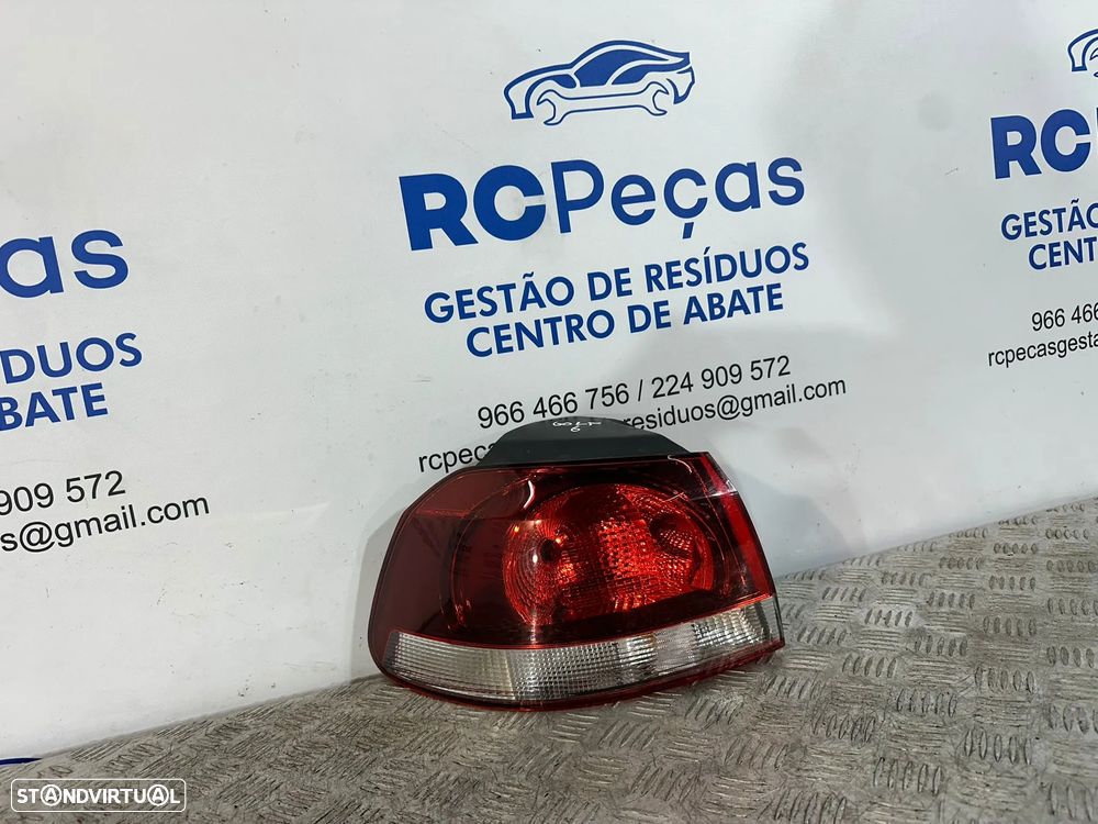 .Farolim Tras Traseiro Direito Original Volkswagen VW Golf 6 Mk6 5K0945111 2008 a 2013 - 2