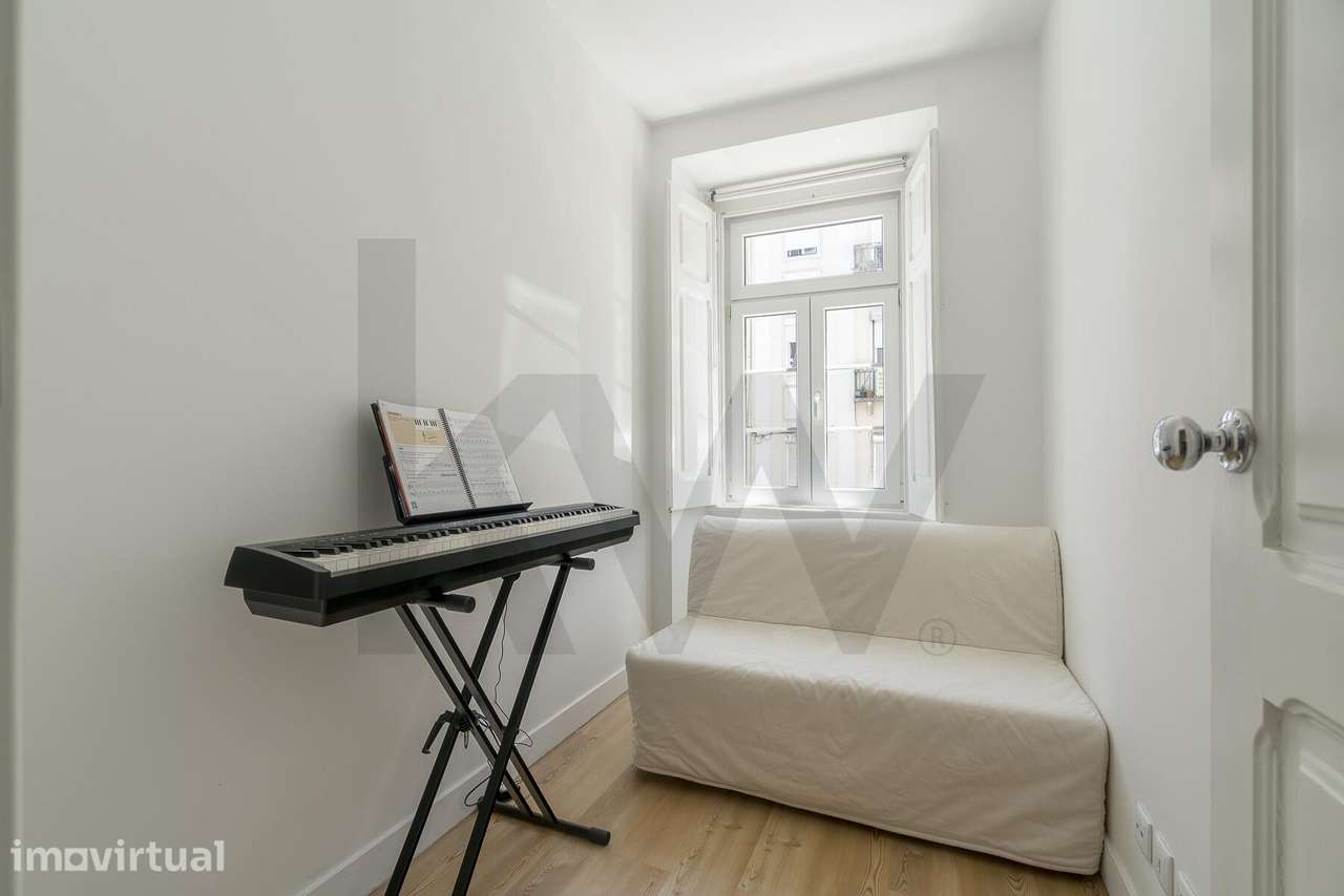 T1+1 com Jardim em Campo de Ourique, Lisboa - Arrendamento - Grande imagem: 2/40