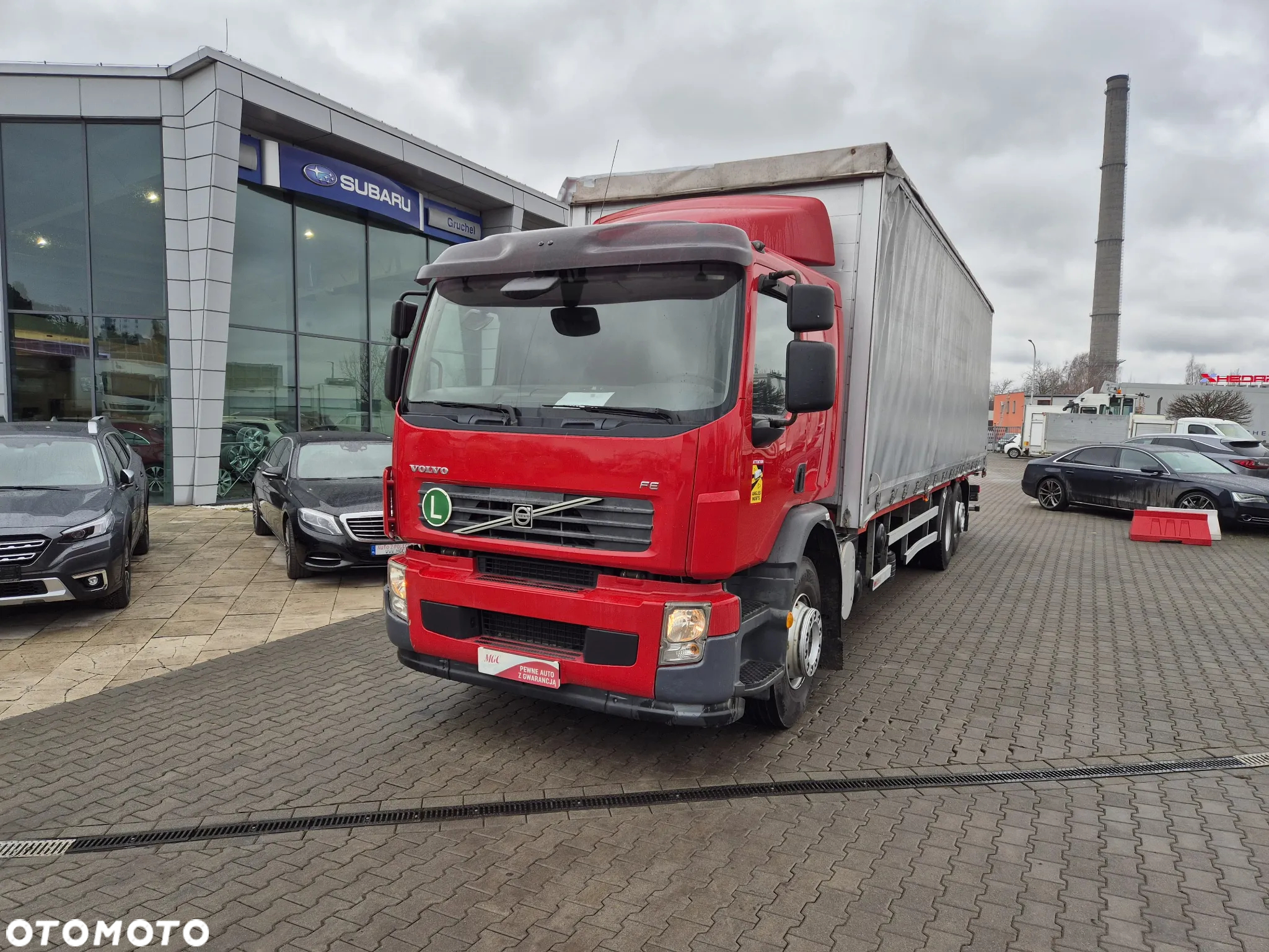 Volvo FE 320 , 62R, 6X2,22EP/FIRANKA, PLANDEKA zsuwany dach  / PO SERWISIE - 2