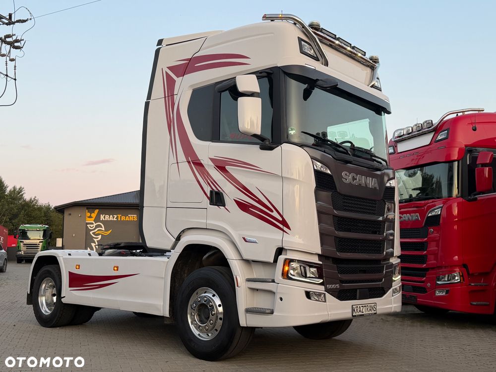 Scania 500S SCANIA Super z Niemiec pełna opcja, skóry, 6x poduszek przód i tył 2022/2023 - 4