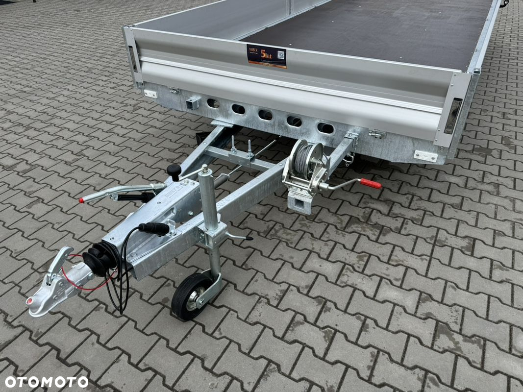Wiola Multitrailer 3.5S | 500 x 210 cm | najazdy aluminiowe | burty aluminiowe - 16