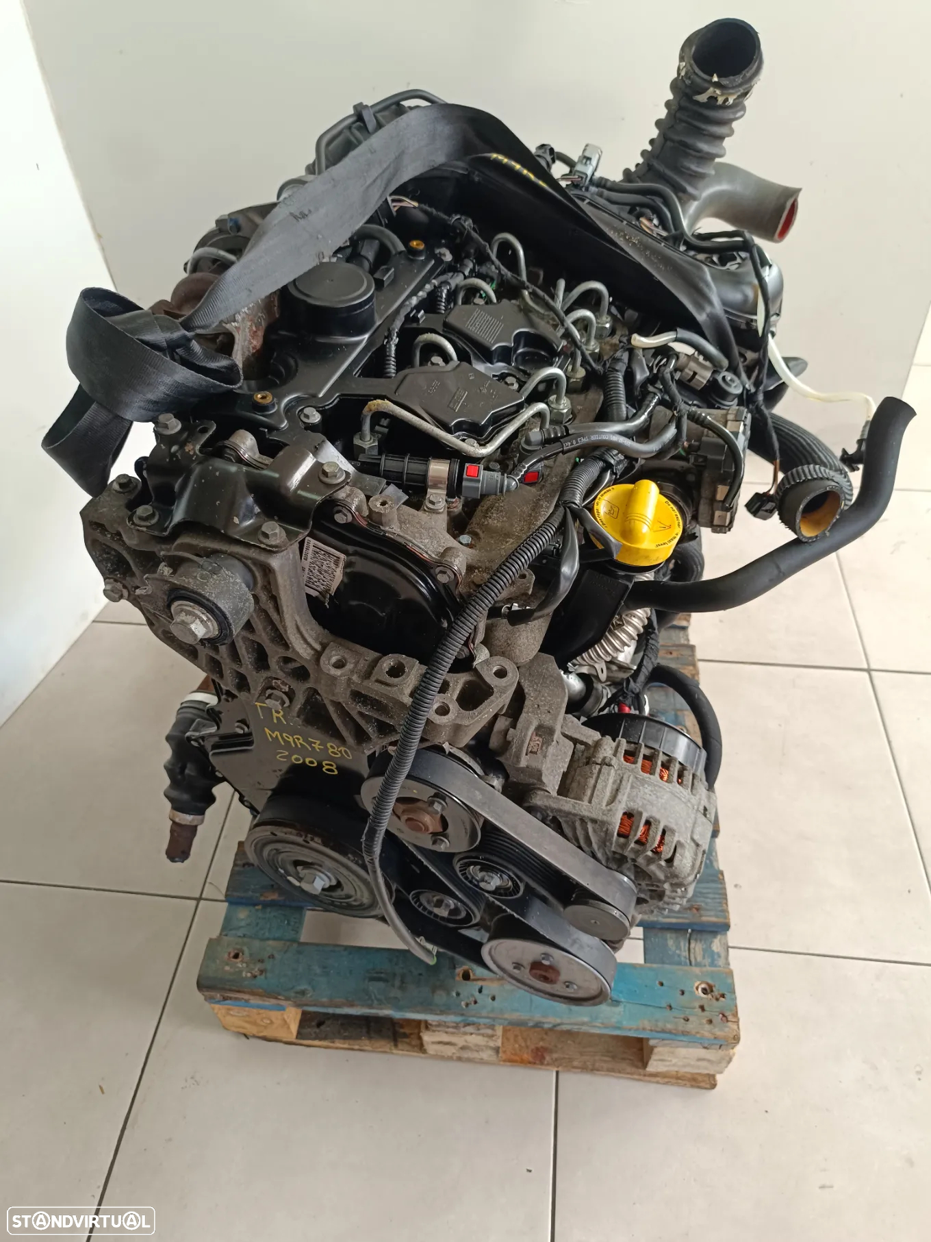 motor Renault Trafic 2.0DCI 115CV M9R780 782 caixa 6 velocidades PF6010 - 6