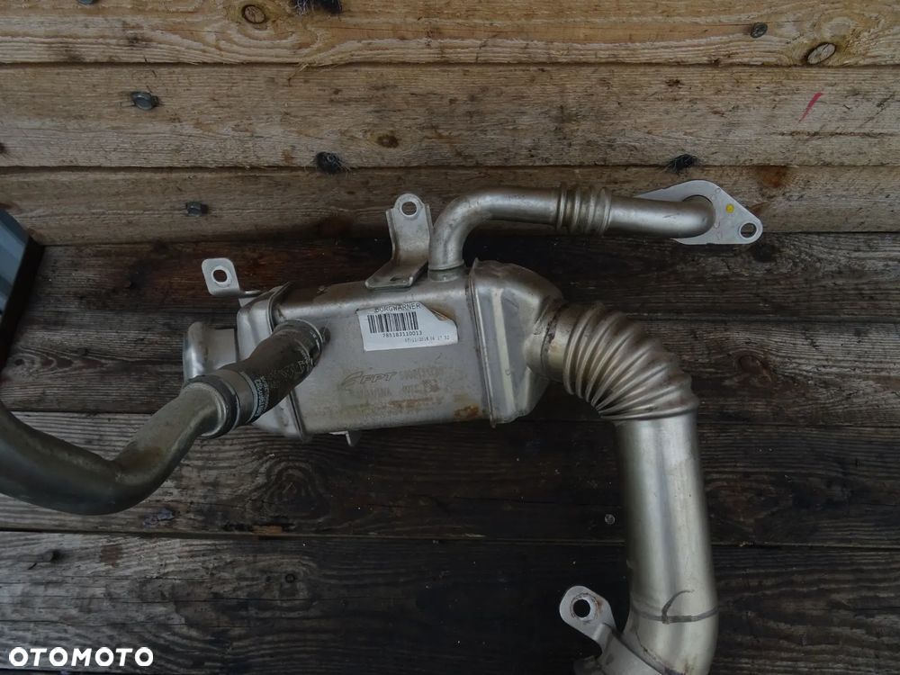 CHŁODNICA SPALIN EGR WYMIENNIK CIEPŁA 5802131785 PRZEWÓD CHŁODNICY 5801969379 FIAT DUCATO 2.3 MJET