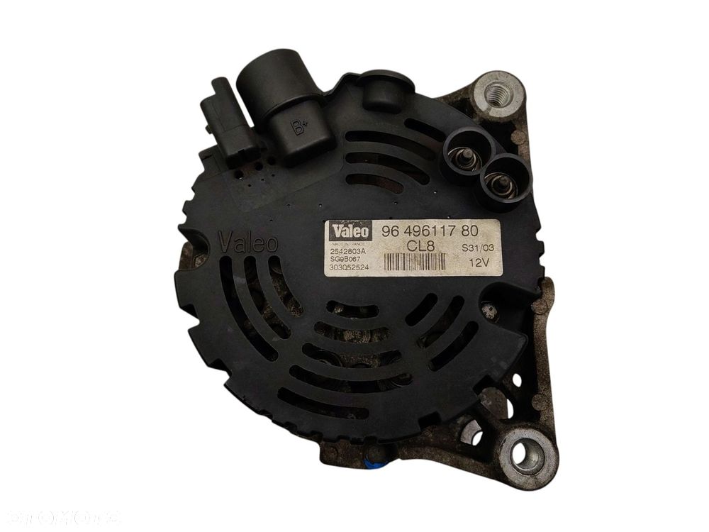 ALTERNATOR PEUGEOT 307 (2001-2005) 1.6 16V 109KM 9649611780 - 3