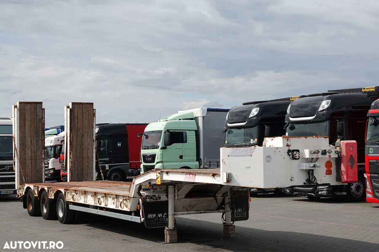 Castera CAMION CU ÎNCĂRCARE MICĂ CASTERA / 3 AXI / AXĂ DE DIRECȚIE / SUPRACARCĂRI HIDRAULICE / TROLIU / IMPORTAT - 9