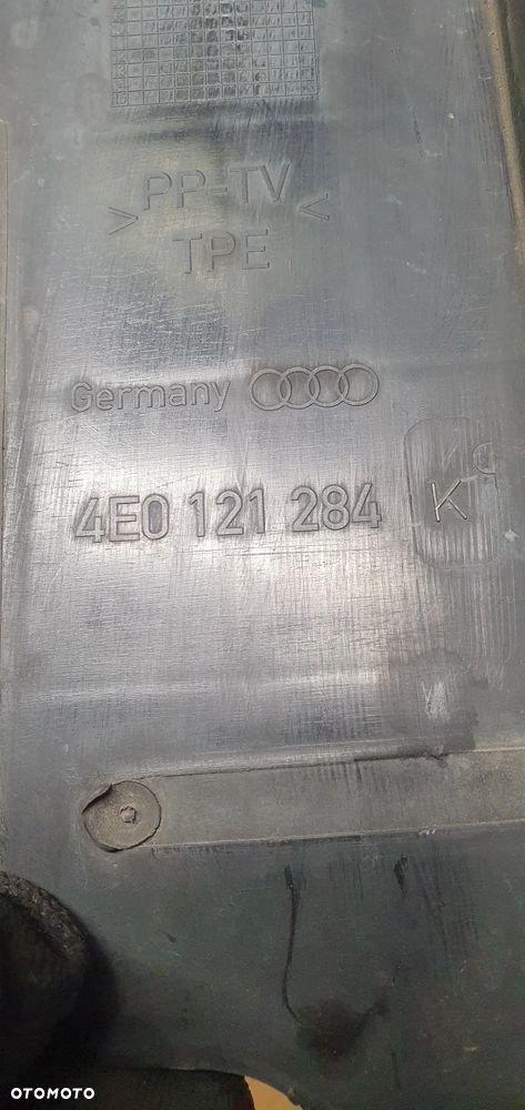 Kierownica powietrza prawa Audi A8 D3 Lift 4E0121284K - 8