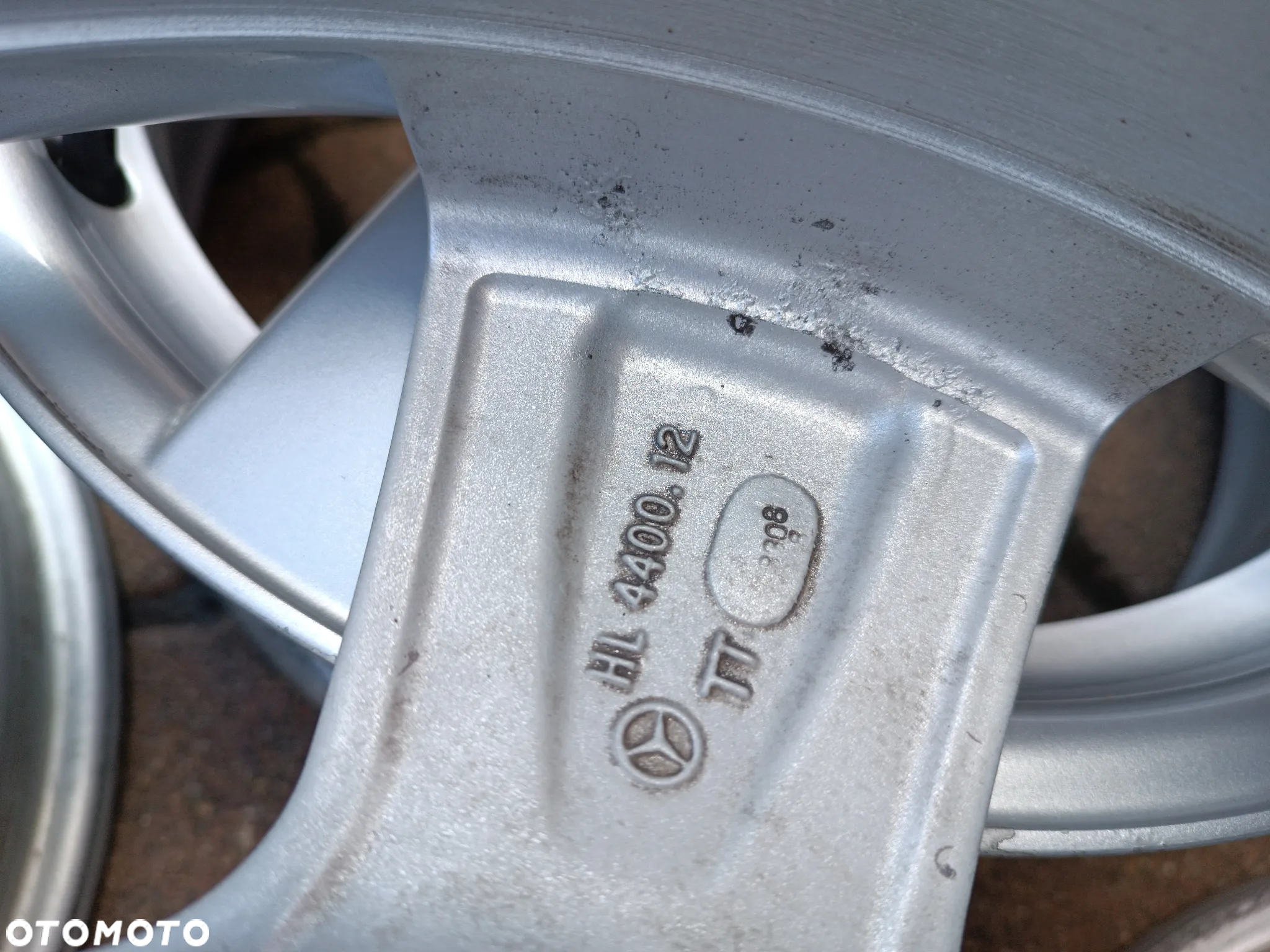 Komplet 4 sztuki - Alufelgi 16" felgi aluminiowe MERCEDES A B C klasa W169 W245 W203 a169 401 22 02 - 11
