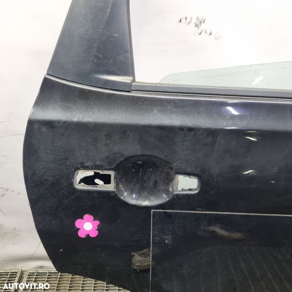 Usa Dreapta Spate Nissan Qashqai Facelift 2010 - 2013 SUV 4 Usi BLACK Metalizat Z11 (1444) - 2