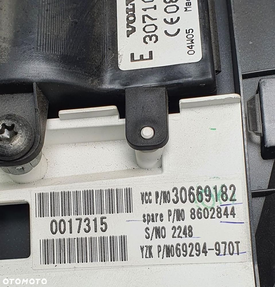 LICZNIK ZEGARY VOLVO V50 30669182 EUROPA - 5