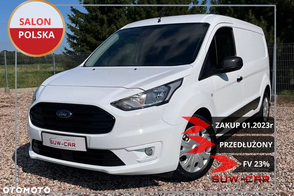 Ford Transit Connect LONG, 1.5 TDCi 120KM, Zakup 01.2023, Klima, Tempomat, Podgrzewany Fotel, Salon Polska, Pierwszy Właściciel, BEZWYPADKOWY, FV 23%, Bardzo Zadbany !!! - 1