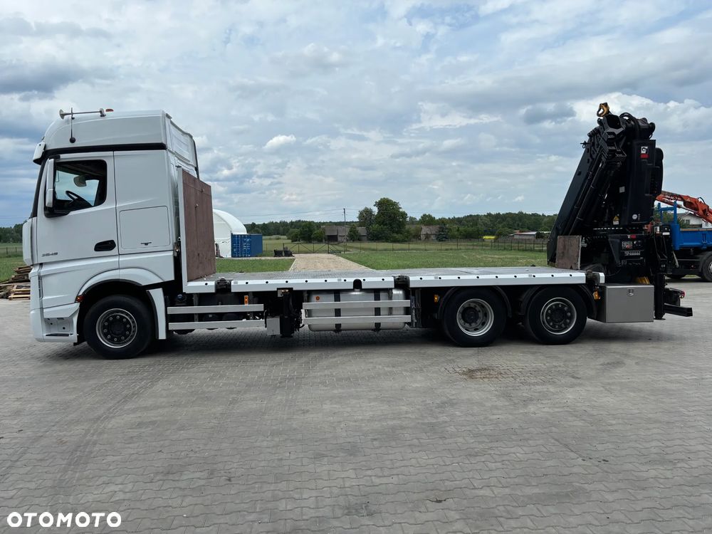 Mercedes-Benz Actros 2545 HDS HIAB 558 oś Skrętna Idealny Stan Sprowadzony z Niemiec - 4