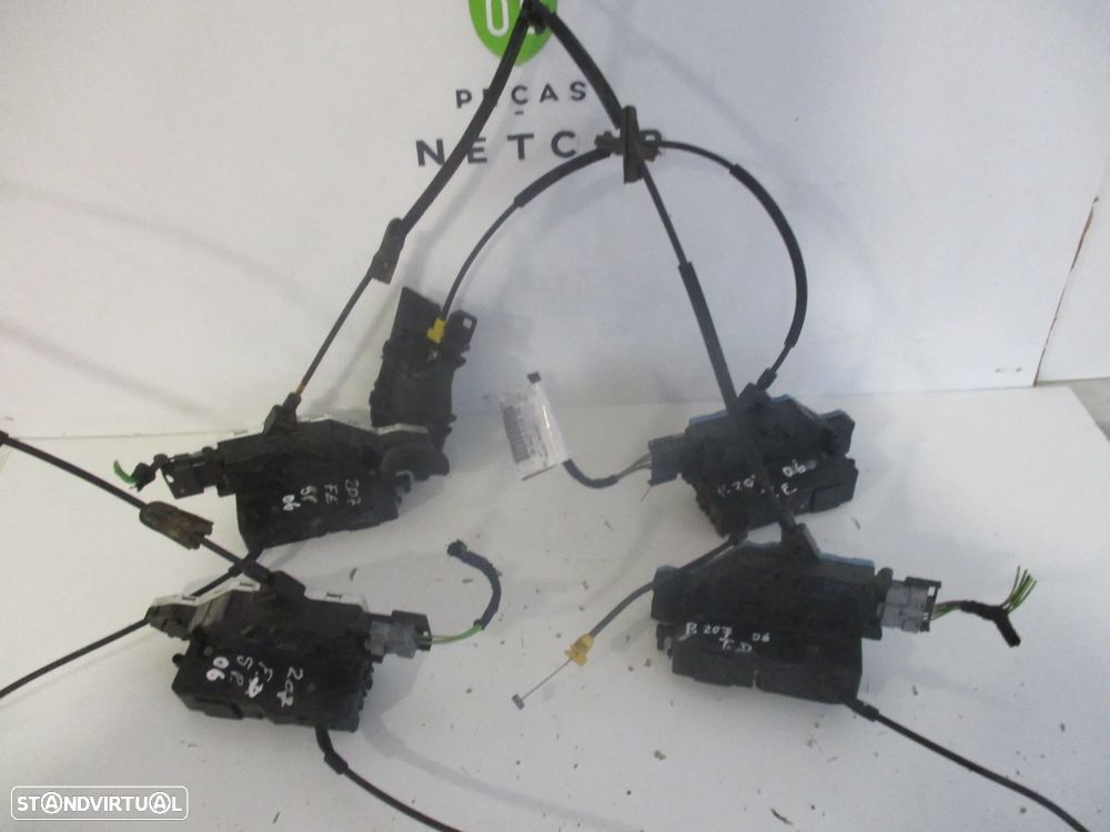 Fechadura frente tras Peugeot 207 2006 - 1