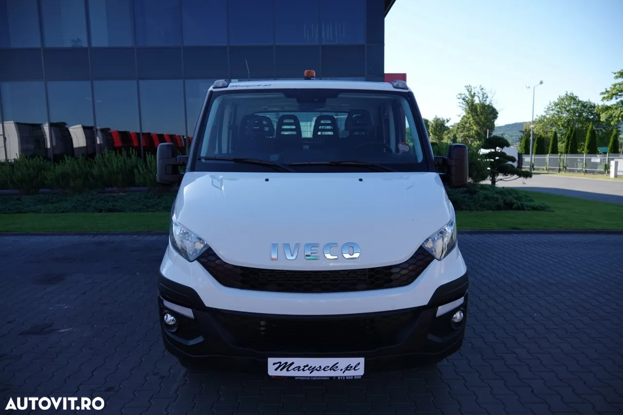 Iveco DAILY 35C16D / 2.3 D / CAMION CU TRACȚIE MIXĂ / BASCULATOR – 2.6 M / CAMION DUBLU / IMPORTAT / CONTRACT DE SERVICE POST-SERVICE - 12