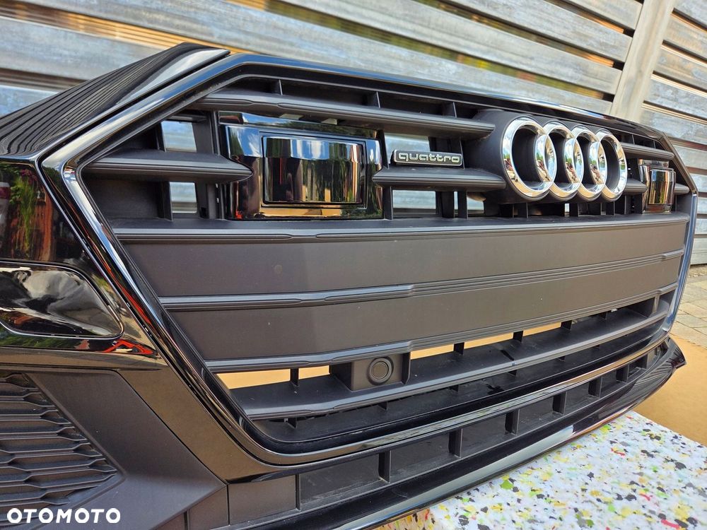 AUDI A7 C8 4K S-LINE LY9T ZDERZAK PRZÓD PRZEDNI 6 PDC KOMPLETNY W KOLOR - 4