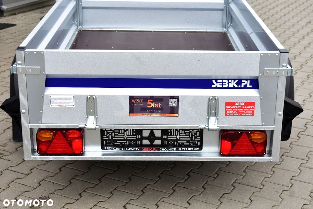 Wiola Mocna spawana przyczepa WIOLA KUJAWIAK 204 x 122 DMC 750 kg. - 3