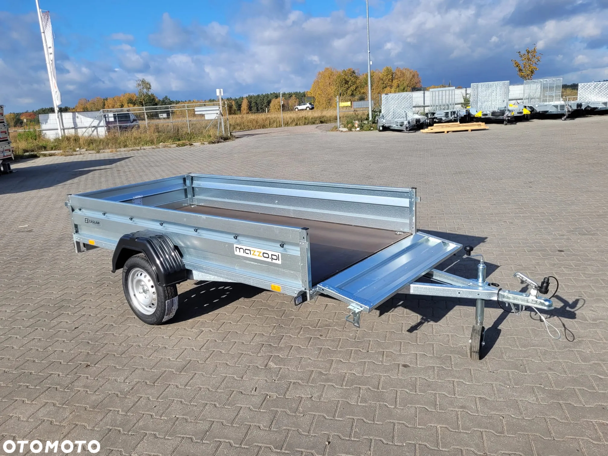 Zaslaw Dostawa Przyczepka uchylna DMC750kg 265x132x35cm SOLIDNA I MOCNA! HIT! - 19