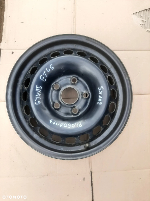 Felga stalowa Audi,Vw 5x112 et45 6jx15