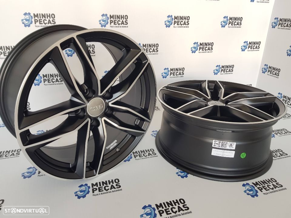 Jantes Audi (RS6) em 18 Matt Black Polish - 5