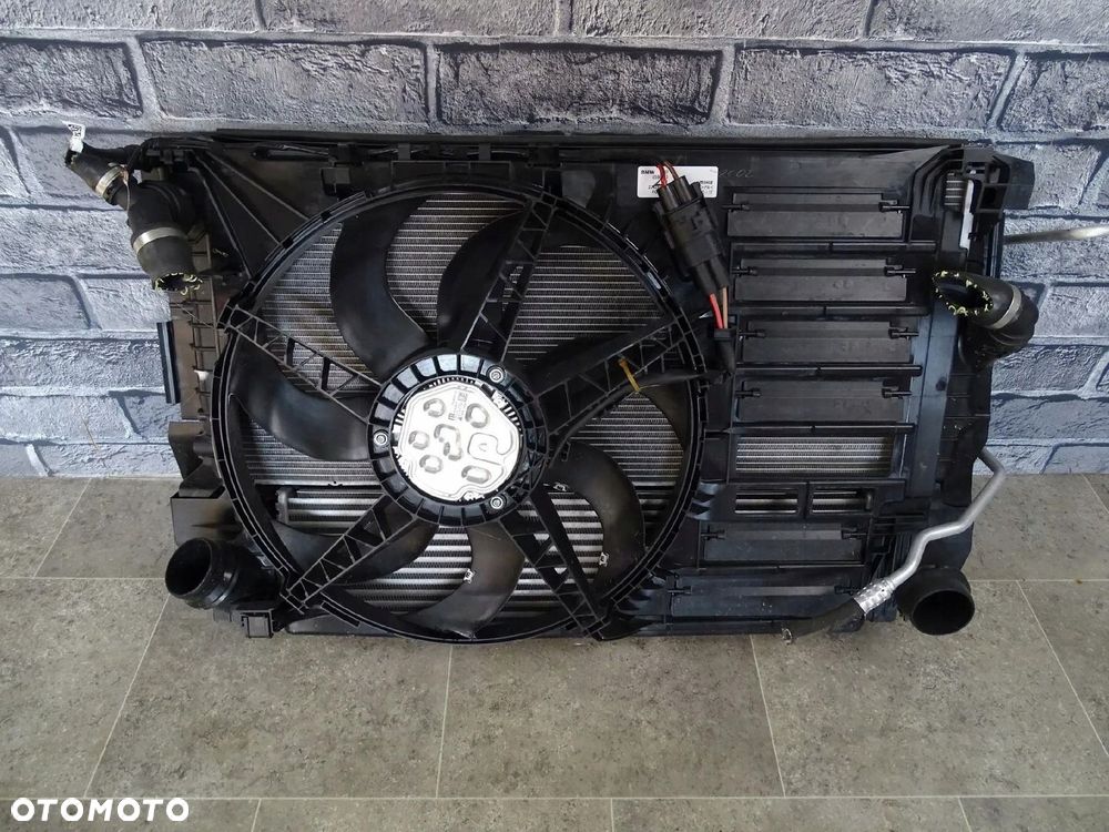 BMW X1 F48 F49 X2 F39 MINI F54 F60 DIESEL KOMPLET CHŁODNIC WENTYLATOR - 4