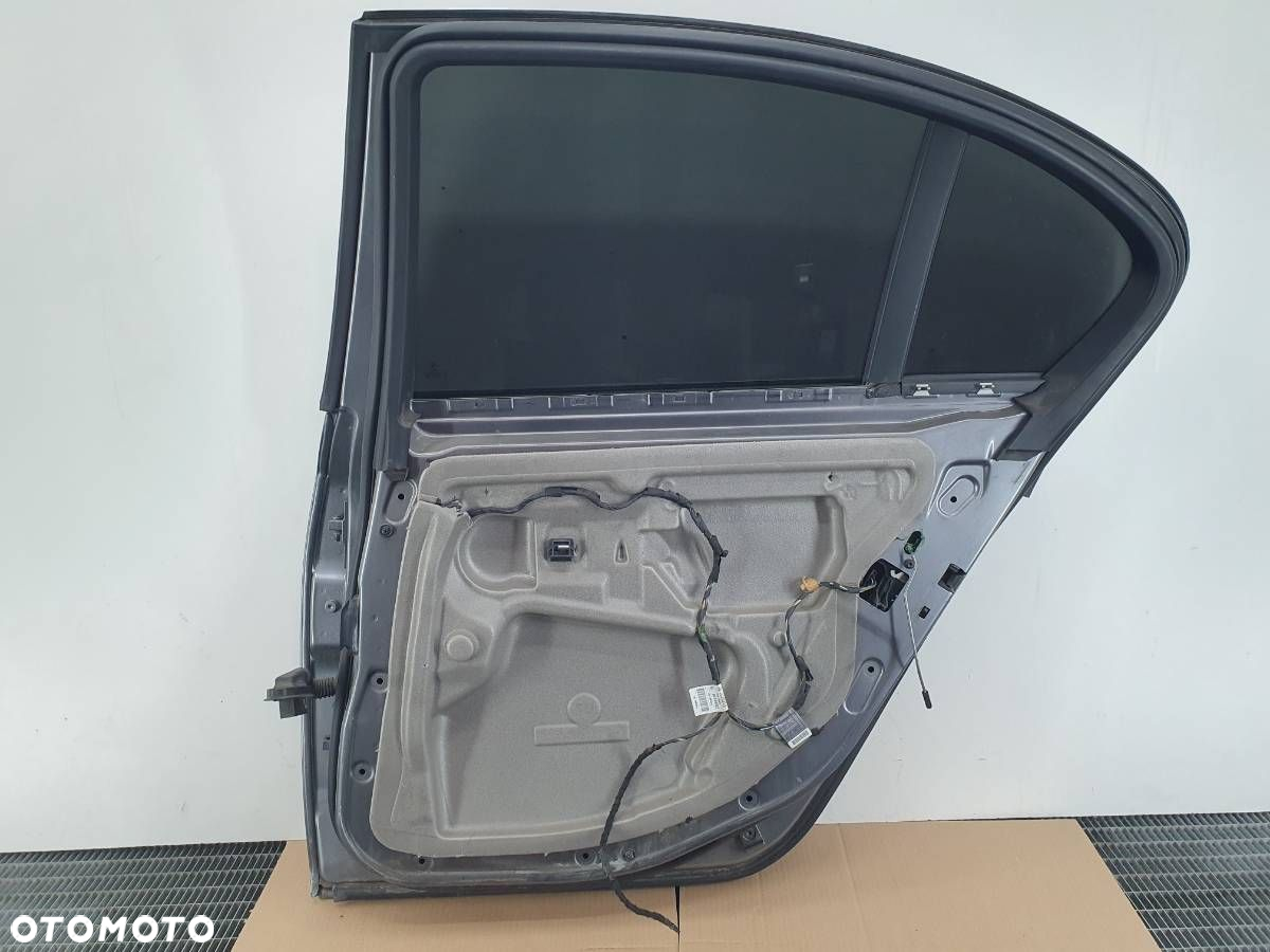 DRZWI TYŁ TYLNE PRAWE BMW E60 SPACEGRAU METALIC - 9