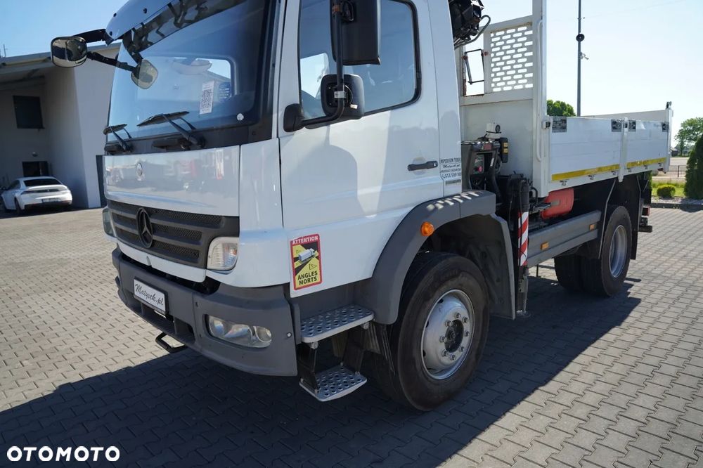 Mercedes-Benz ATEGO 16.24 / 4X4 / WYWROTKA + HDS HIAB 111 BS-2  / PILOT /  ROTATOR /MANUAL - 16