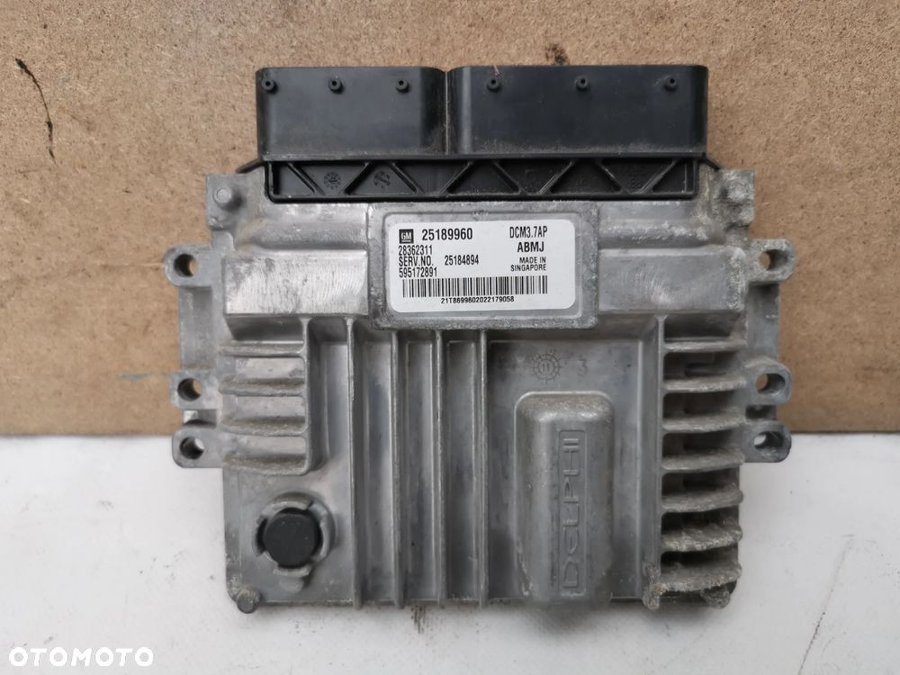 Komputer Silnika Chevrolet Cruze Orlando Captiva LIFT 2.0 VCDI 25189960 - 1