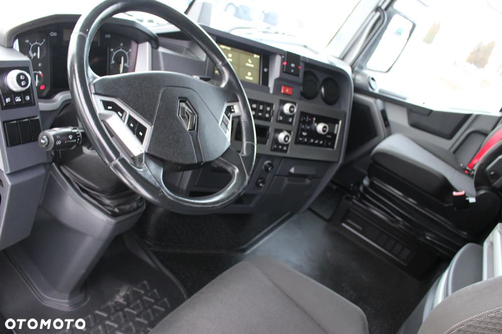 Renault T480 *13L* /LODÓWKA / HIGH-CAB /KLIMA POSTOJOWA / GPS /PEŁNY SPOILER /ACC / BL.MOSTU / Euro 6 /*SERWIS FR*/ STAN IDEALNY / - 20