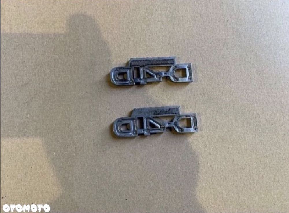 Emblemat znaczek błotnika d4d Toyota corolla e12 1szt. - 2