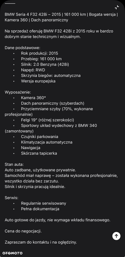 BMW Seria 4 428i xDrive Advantage - 2