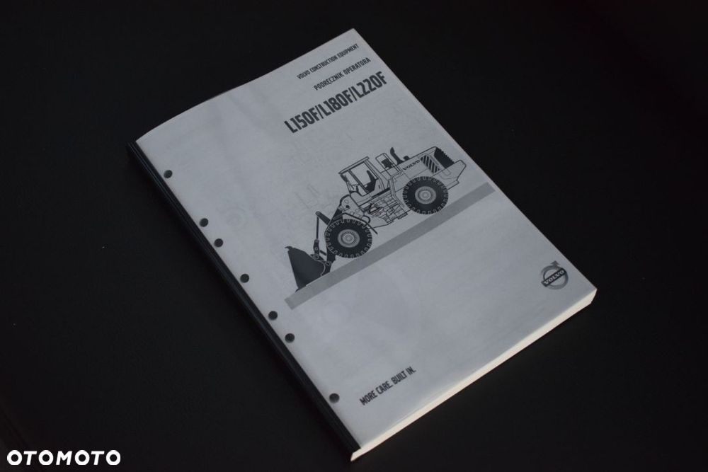 DTR, Instrukcja obsługi ładowarka kołowa Volvo * L150F * L180F * L220F * - 5