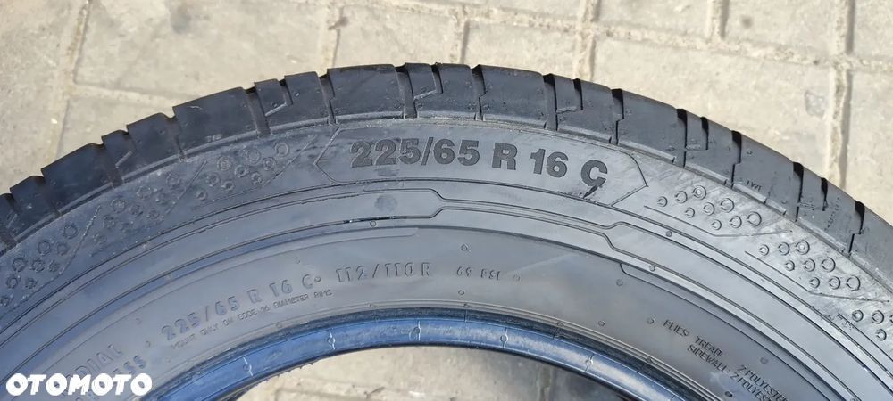 OPONY 225/65R16 C CONTINENTAL CONTIVAN CONTACT 200 112/110R (1019) LATO 6mm PARA 2 SZTUKI - 6