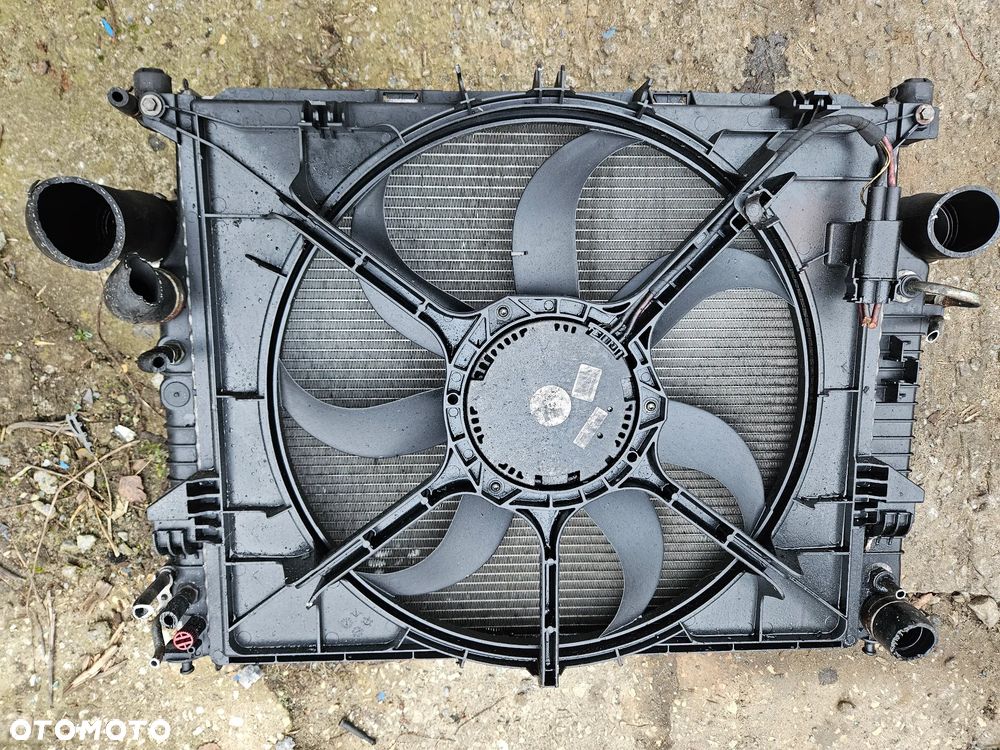 Mercedes ML GL W164 3.0 CDI chłodnica wody intercooler wentylator chłodnicy - 2