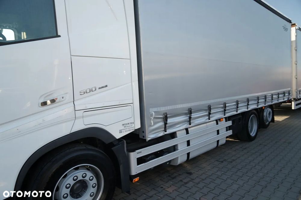 Volvo FH 500 / TANDEM PRZEJAZDOWY 120 M3 / 6X2 / MEGA / OŚ PODNOSZONA / TV / + PRZYCZEPA GNIOTPOL - 11