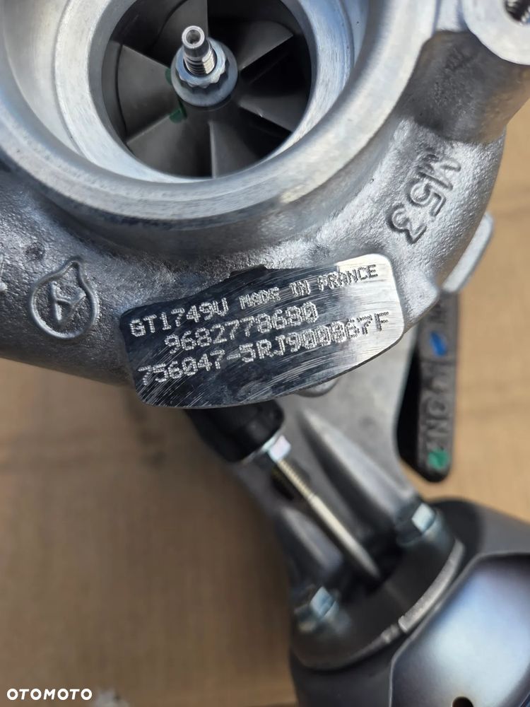 Turbosprężarka turbina Citroën Peugeot 2.0 HDi 0375K8 0375K9 9682778680 GT1749V 756047-5 Turbo Turbolader Turbocharger - 4