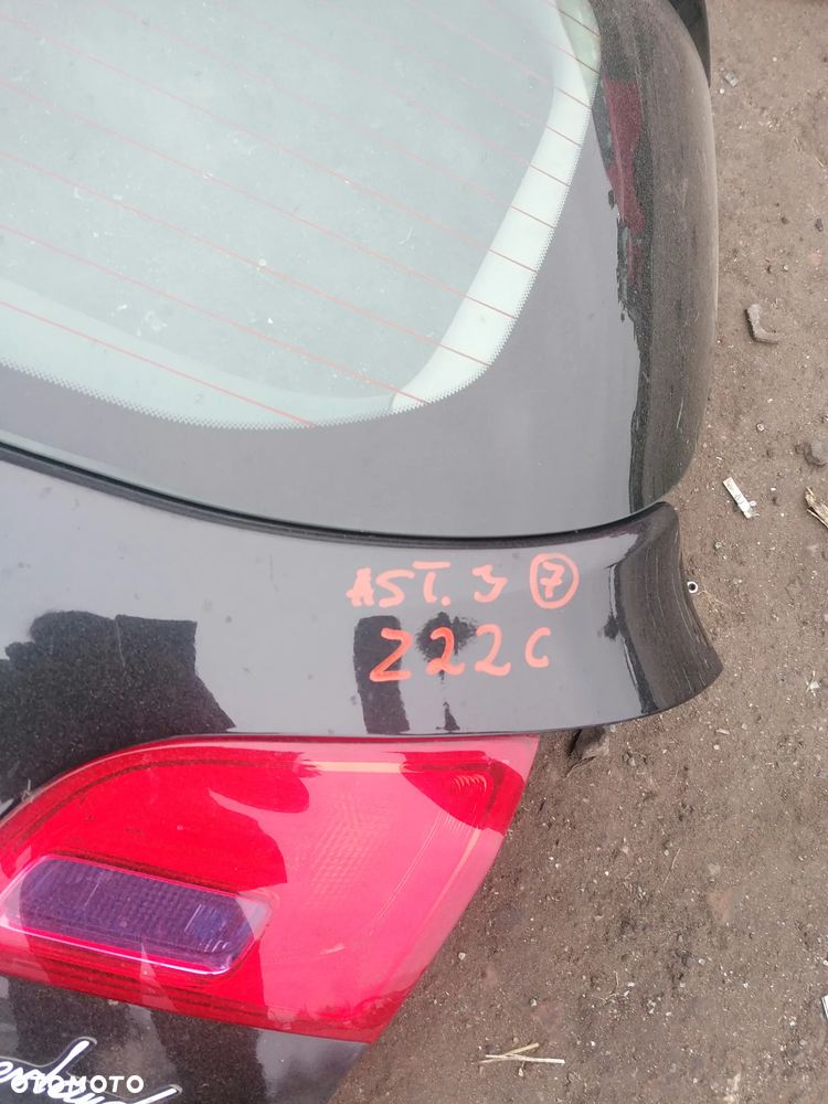 OPEL ASTRA J IV 12r KOMBI KLAPA BAGAŻNIKA SZYBA TYŁ LAMPY Z22C - 3