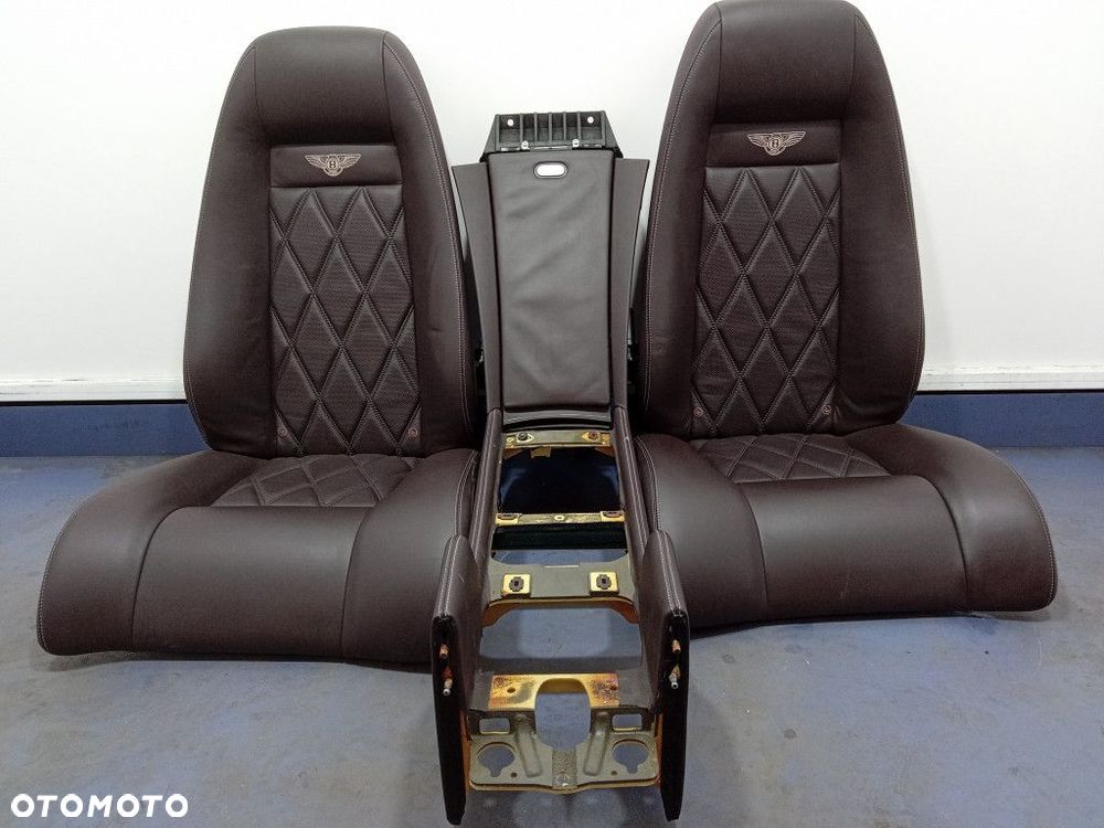 BENTLEY CONTINENTAL GT I 03-  FOTELE TAPICERKA BOCZKI KOMPLET - 2
