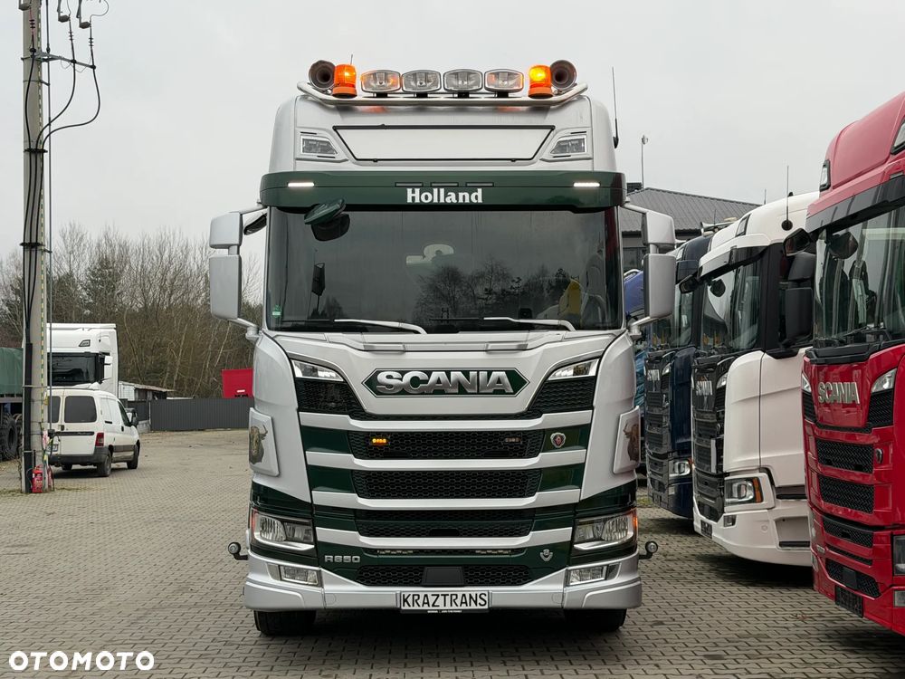 Scania Scania R650 bez EGR pełna opcja palfinger epsilon Z 2x wysów 2018/19 6x4 - 9