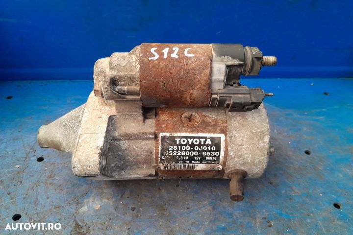 Electromotor 281000J010  MS2280009530 MX1253 Toyota Yaris 2 [2005 - 2 - 1