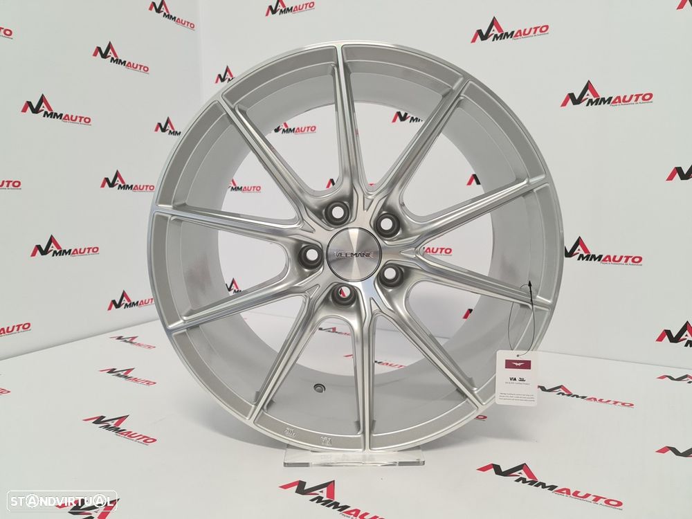 Jantes Veemann V-FS48 Machined Silver 18 (AUDI, VW, Mercedes) - 4